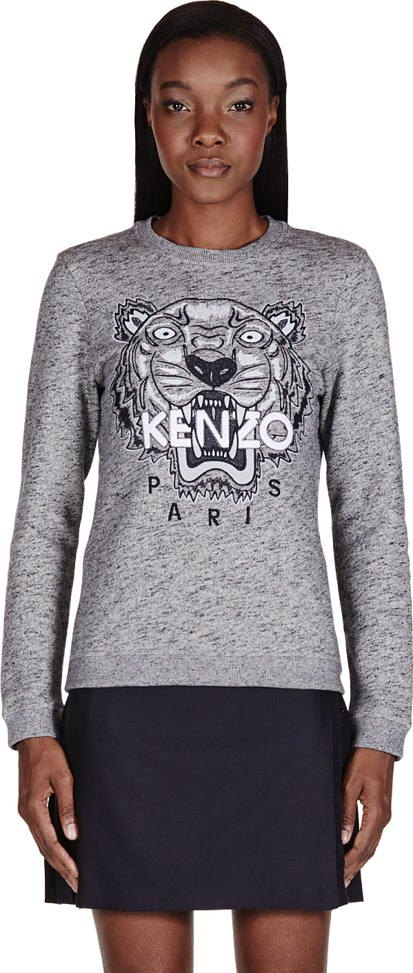grey kenzo jumper womens