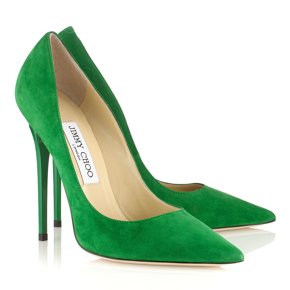 Jimmy Choo Anouk in Green | Lyst Jimmy Choo Anouk in Green | Lyst