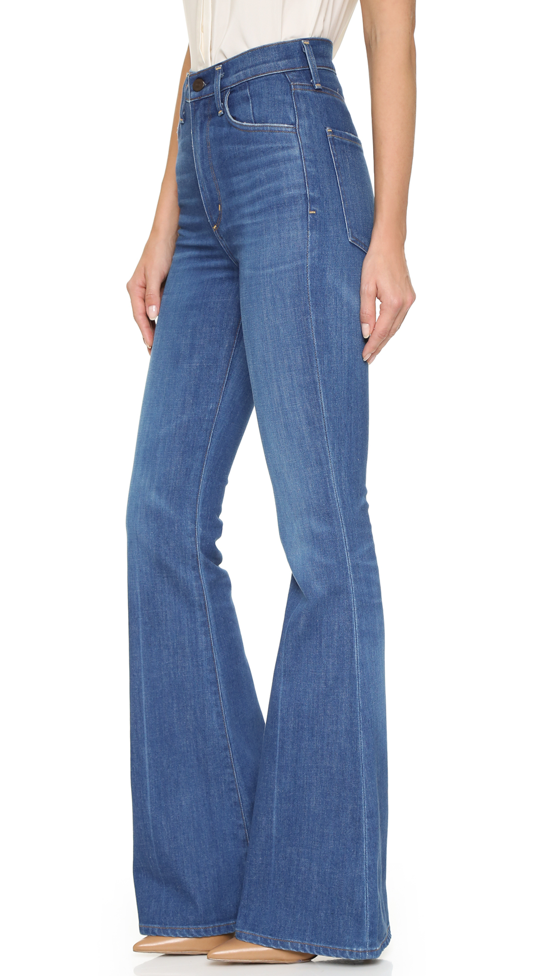 Citizens of Humanity Denim Cherie High Rise Flare Jeans in Blue - Lyst