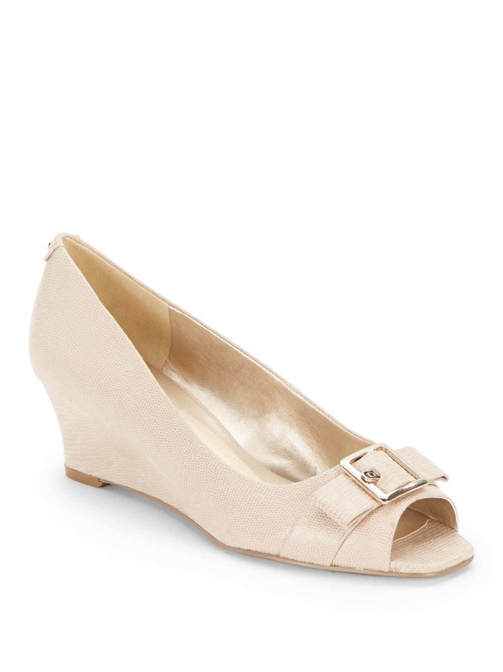macys peep toe flats