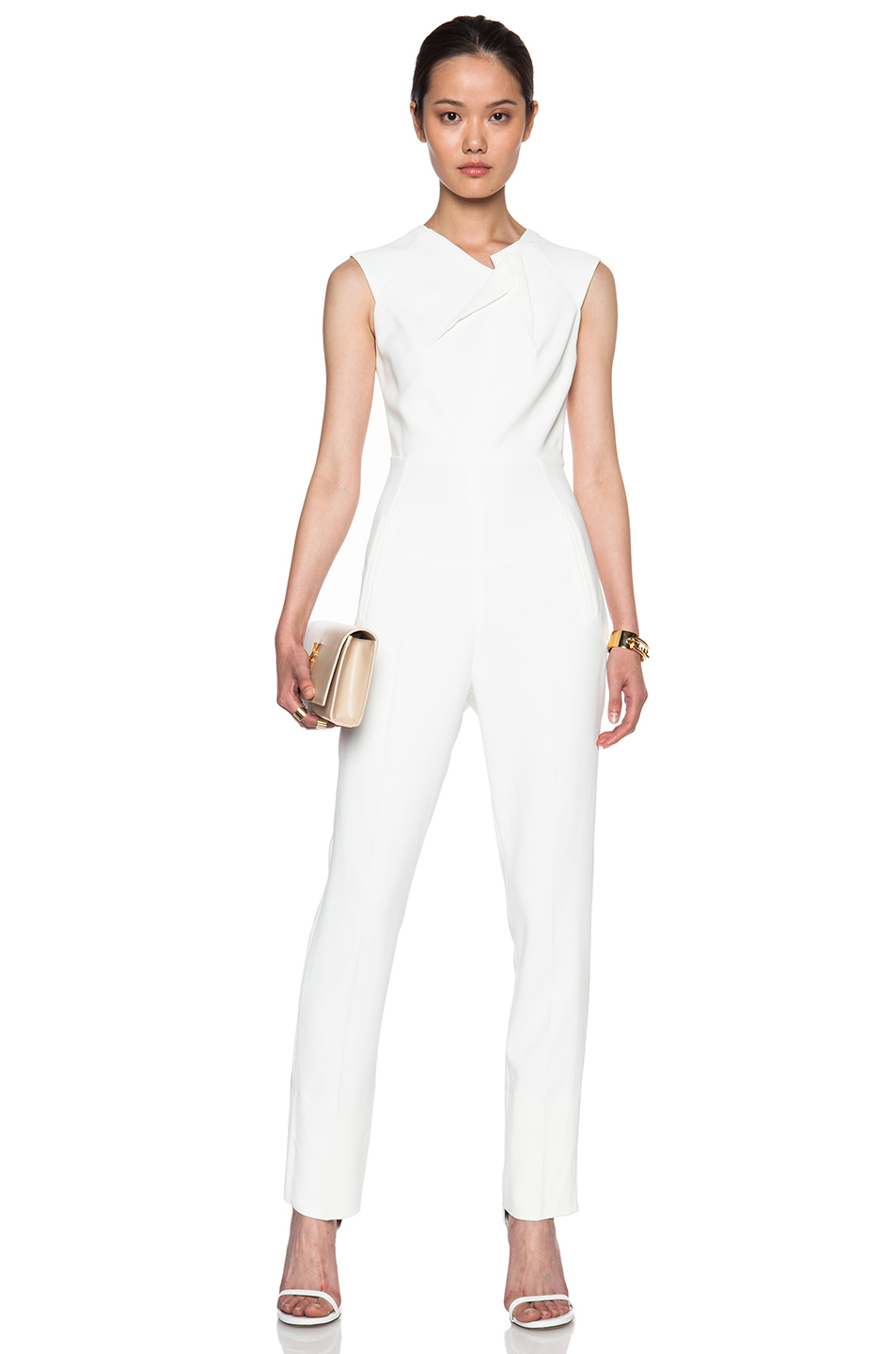 roland mouret white jumpsuit