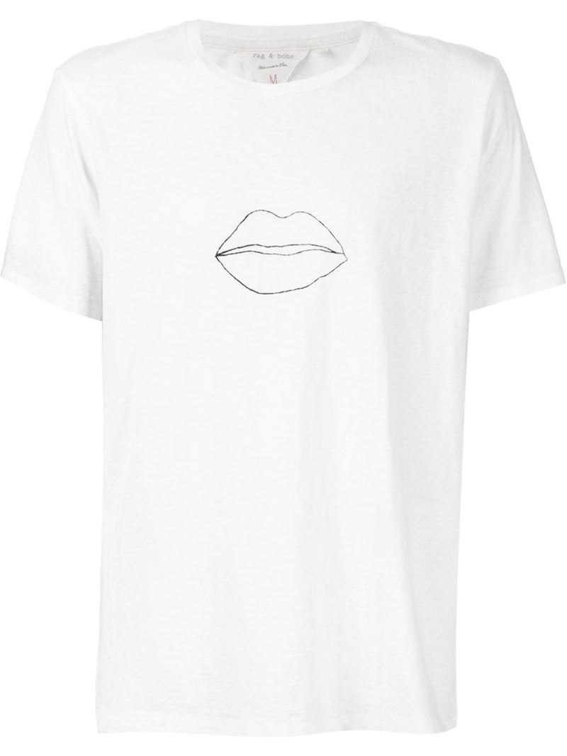 rag and bone lips t shirt