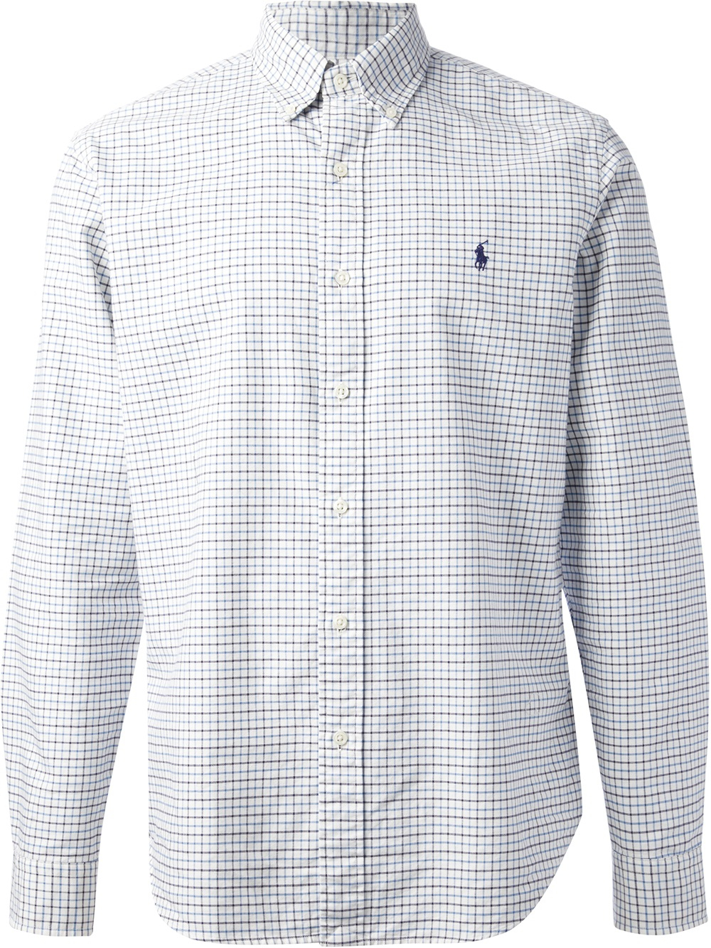 Polo Ralph Lauren Check Shirt in White 
