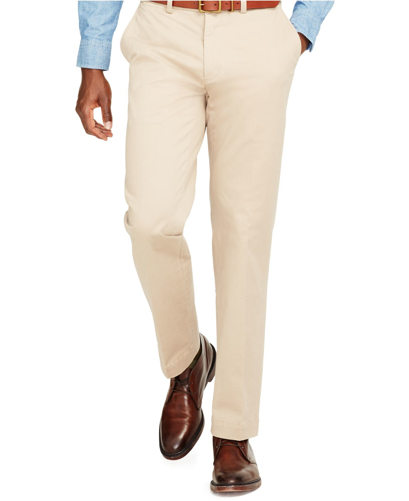 Polo Ralph Lauren Classic-fit Suffield Stretch-chino Pants in Natural for  Men | Lyst
