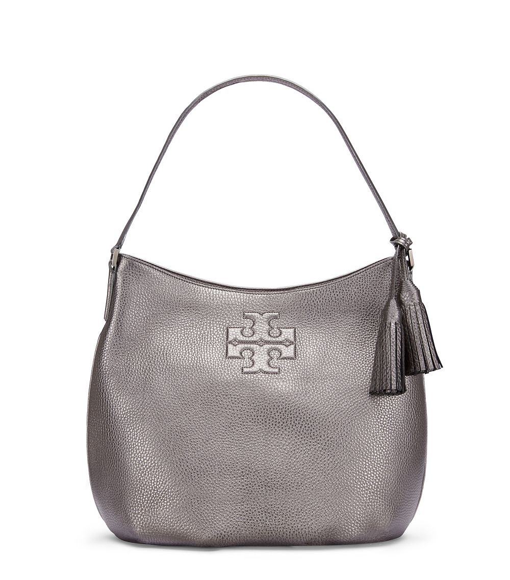 Tory Burch, Bags, Brand New Tory Burch Thea Mini Bag Gray