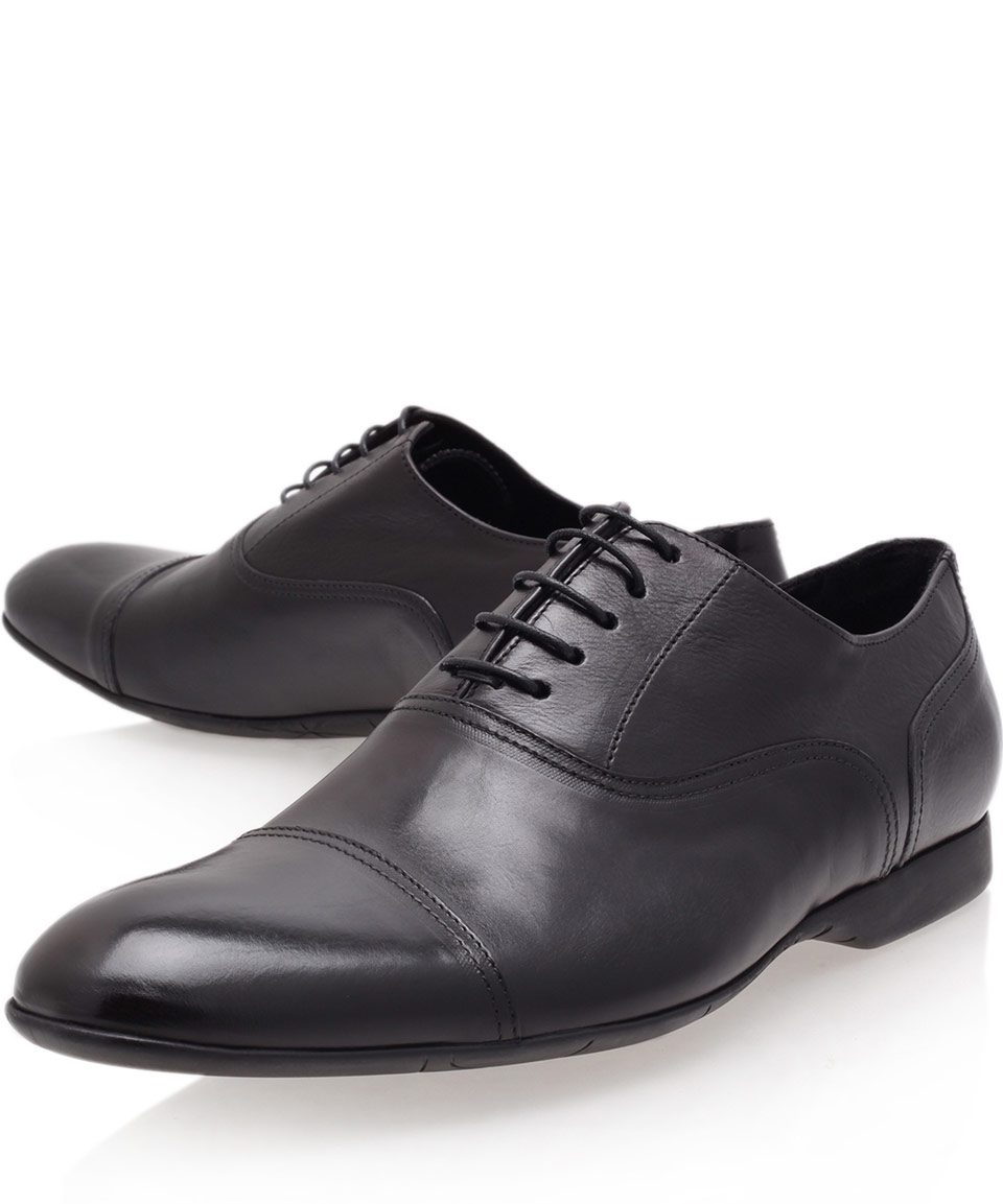 Paul Smith Black Clapton Leather Oxford Shoes for Men - Lyst