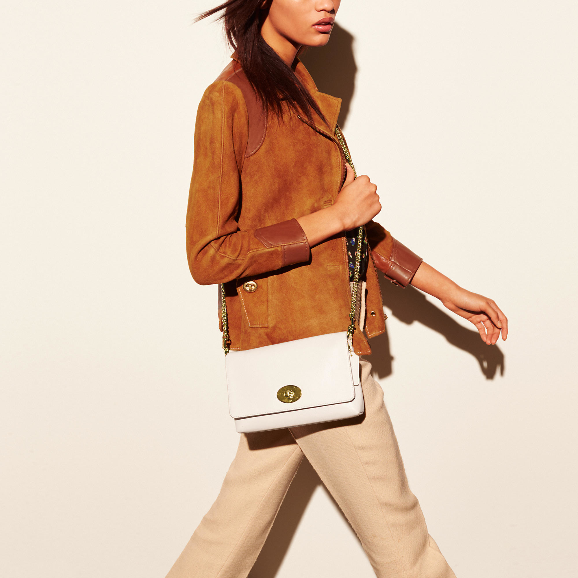Coach crosstown turnlock hot sale