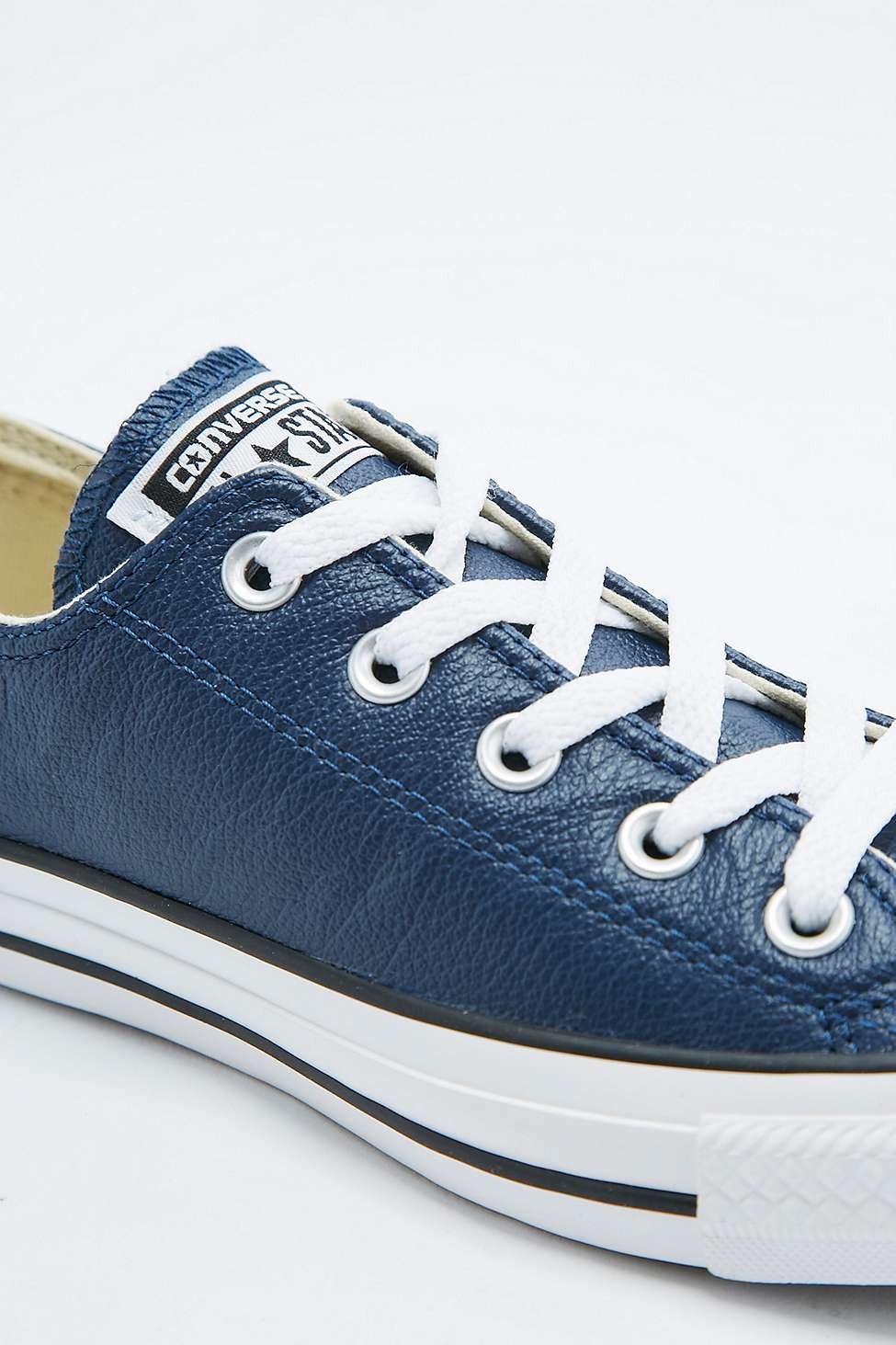 Shop - navy blue leather converse - OFF 