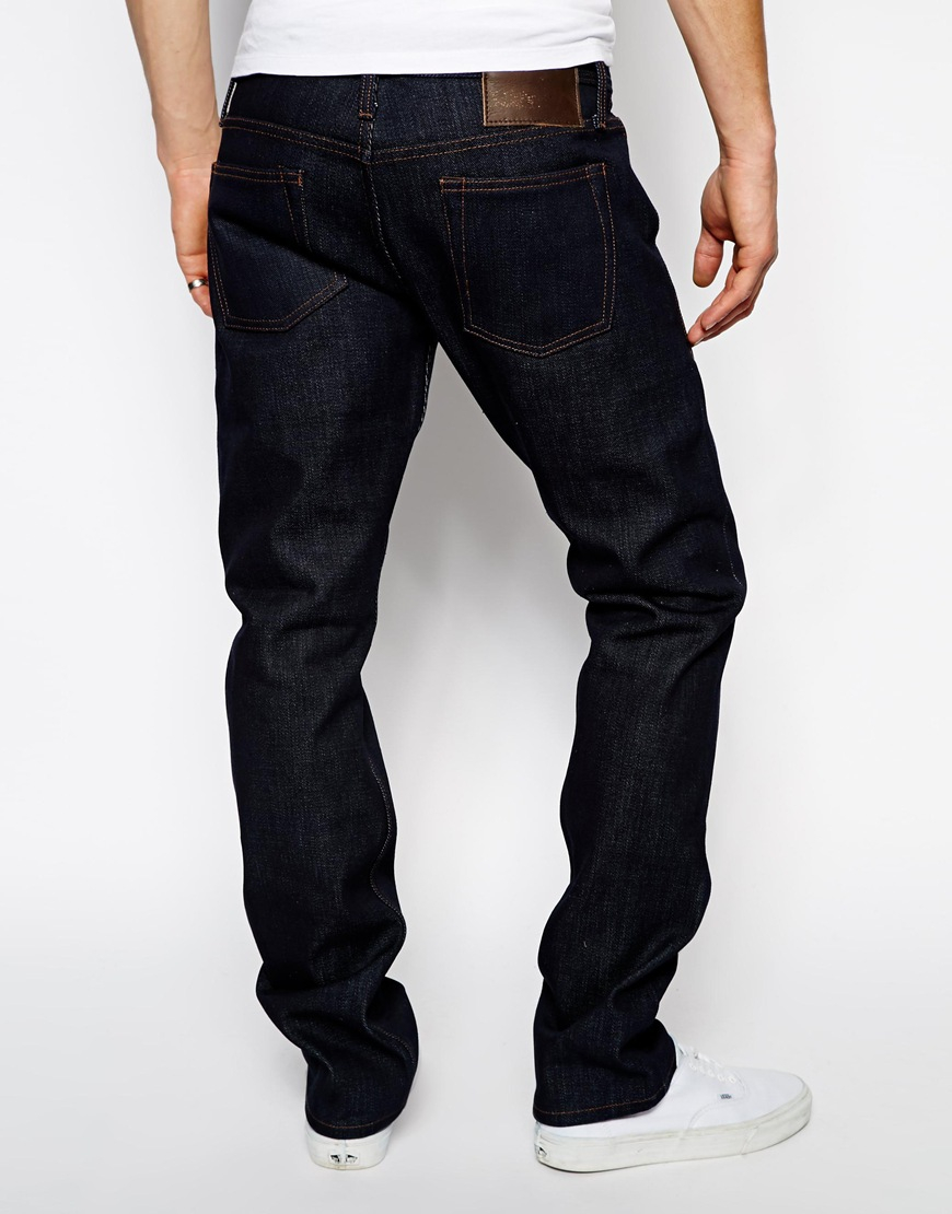 Lyst - Unbranded Jeans Ub221 Slim Tapered Fit Heavy 21Oz Selvage in ...