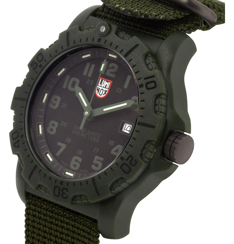 Luminox Black Ops Carbon 8800 Series Watch in Green for Men Lyst