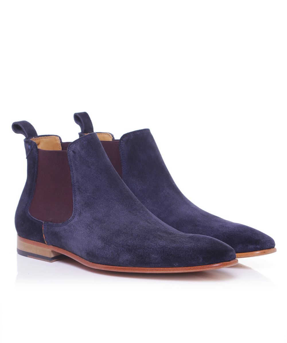 paul smith falconer suede chelsea boots