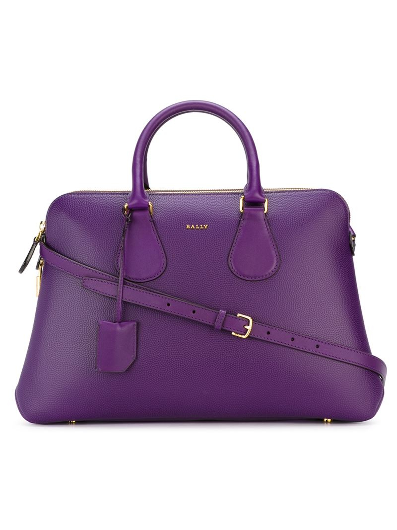 Lyst Bally Medium Berkeley Tote In Purple Gallery