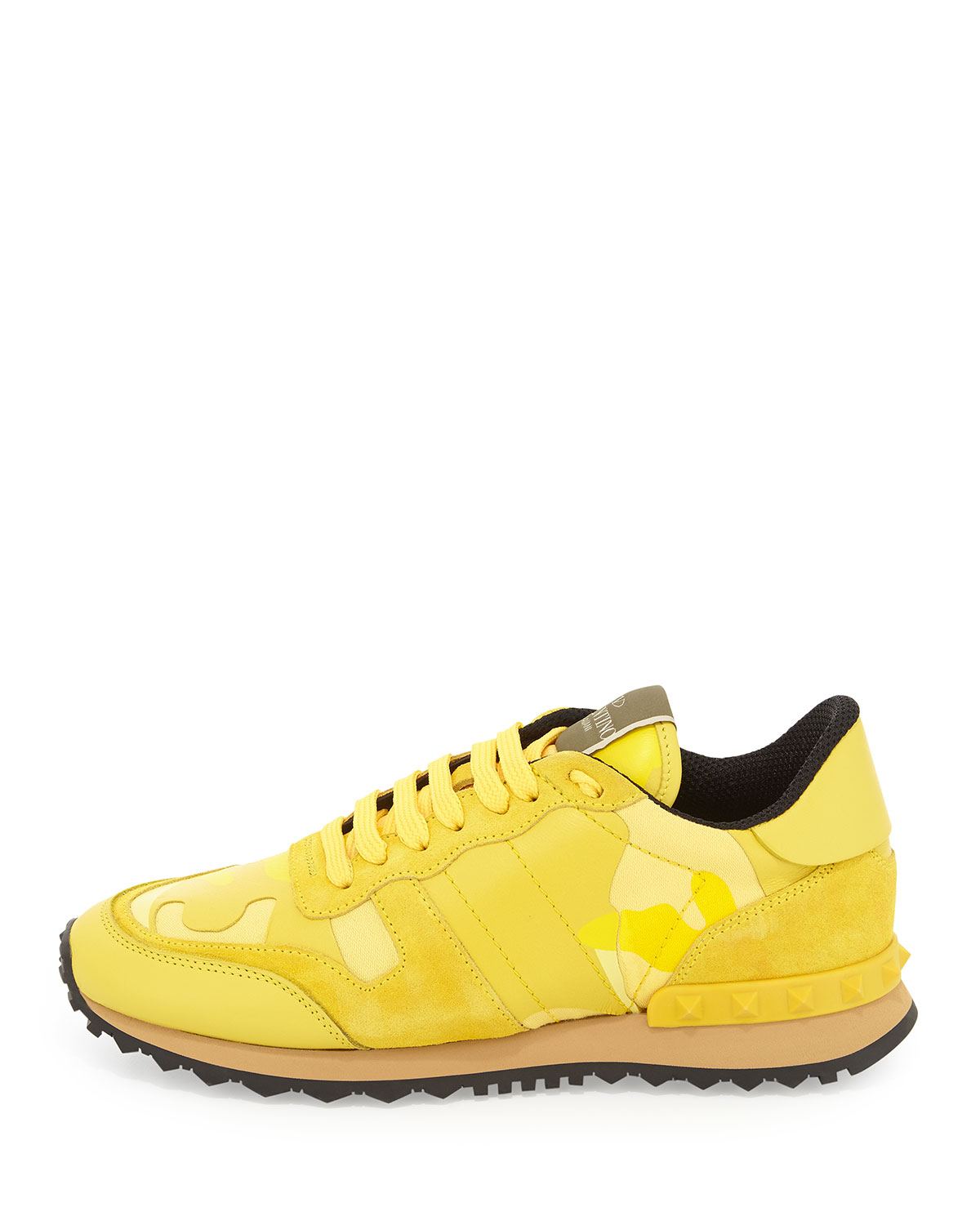 valentino sneakers yellow