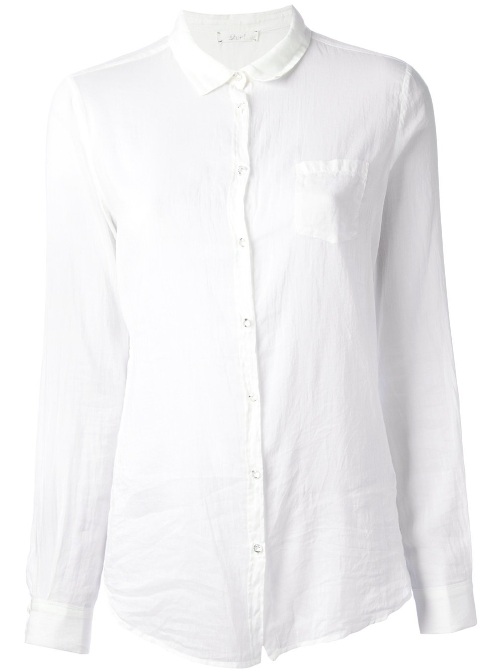 Forte Forte Crinkle Shirt in White - Lyst