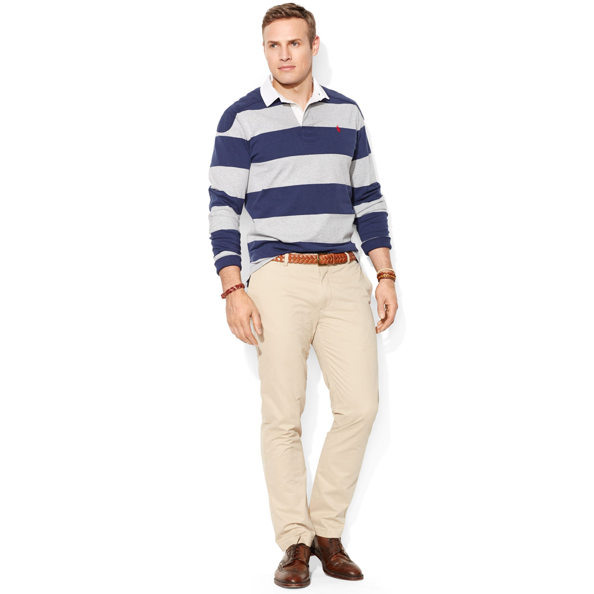 polo ralph lauren classic fit khaki pants