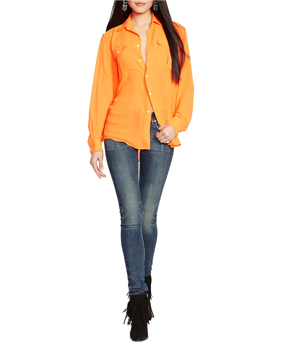 polo ralph lauren blouses