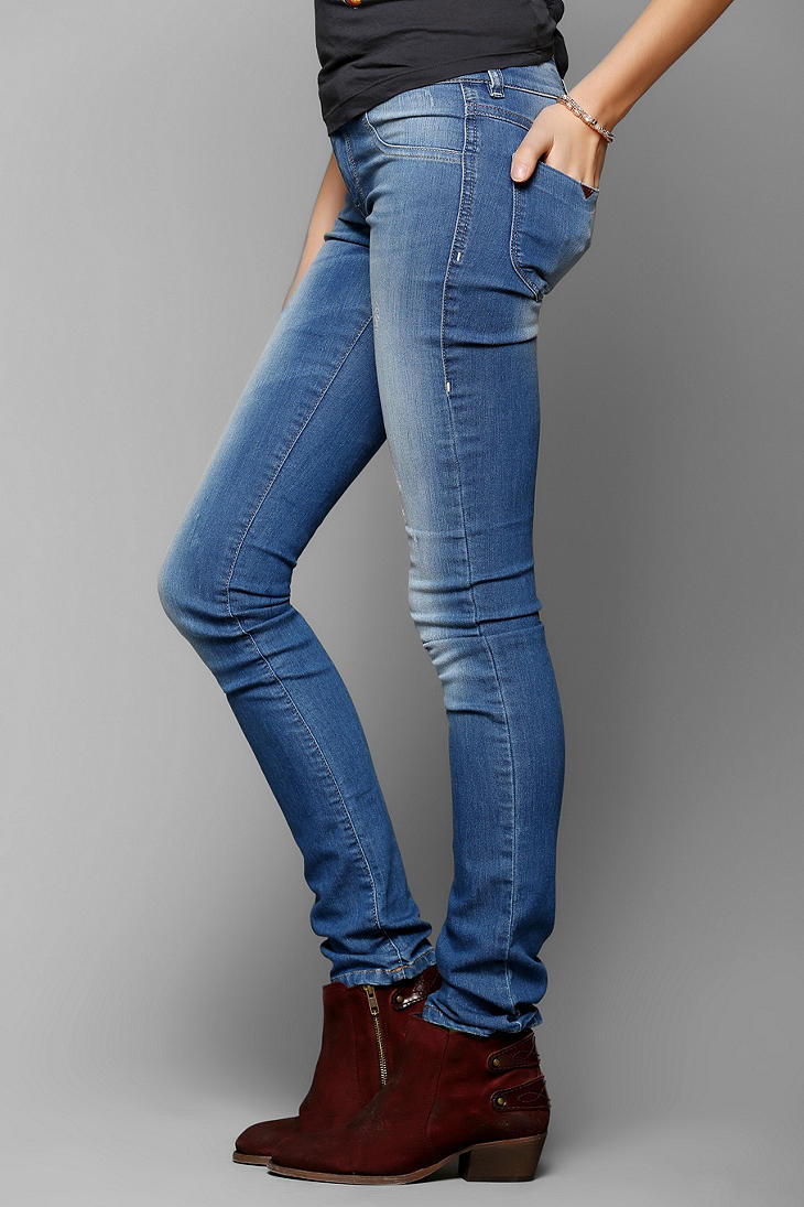 Urban Outfitters Diesel Livier Flare Jeans in Blue | Lyst