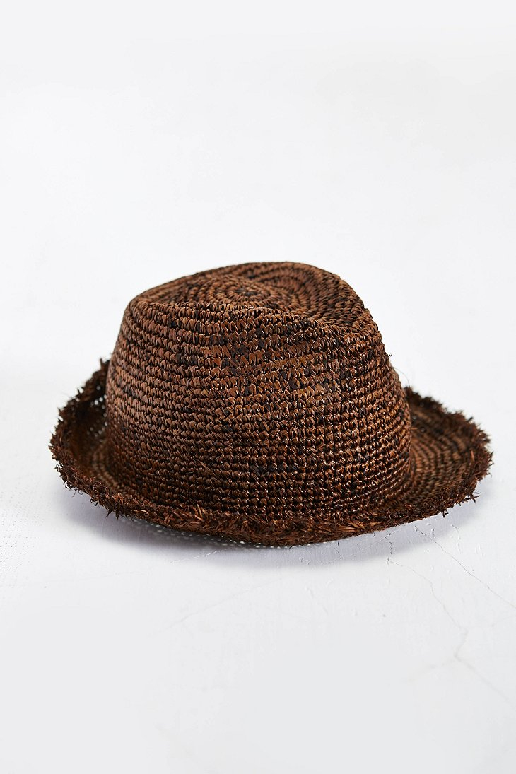 Glory By Goorin Raw Straw Bucket Hat in Brown for Men Lyst