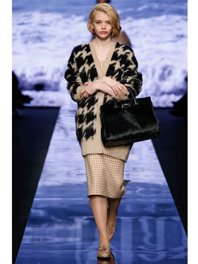 max mara houndstooth cardigan