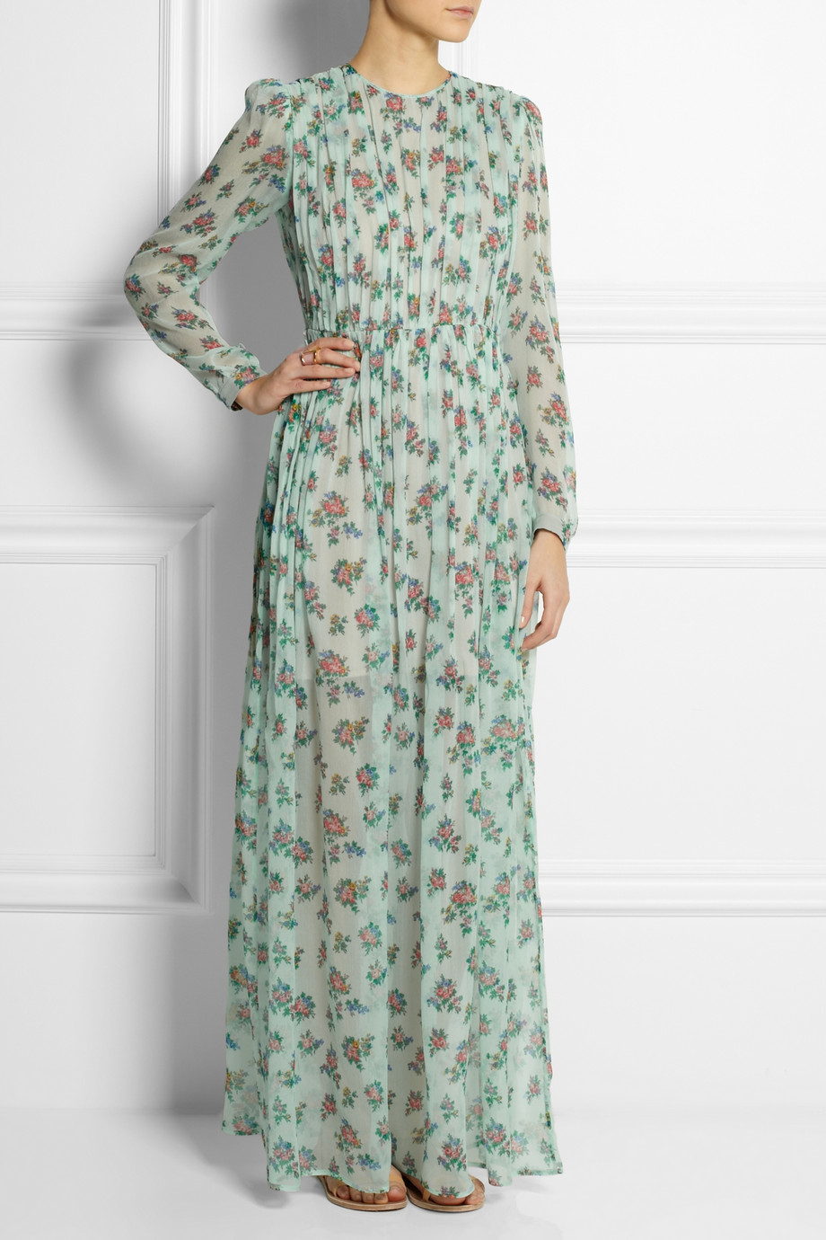 msgm maxi dress