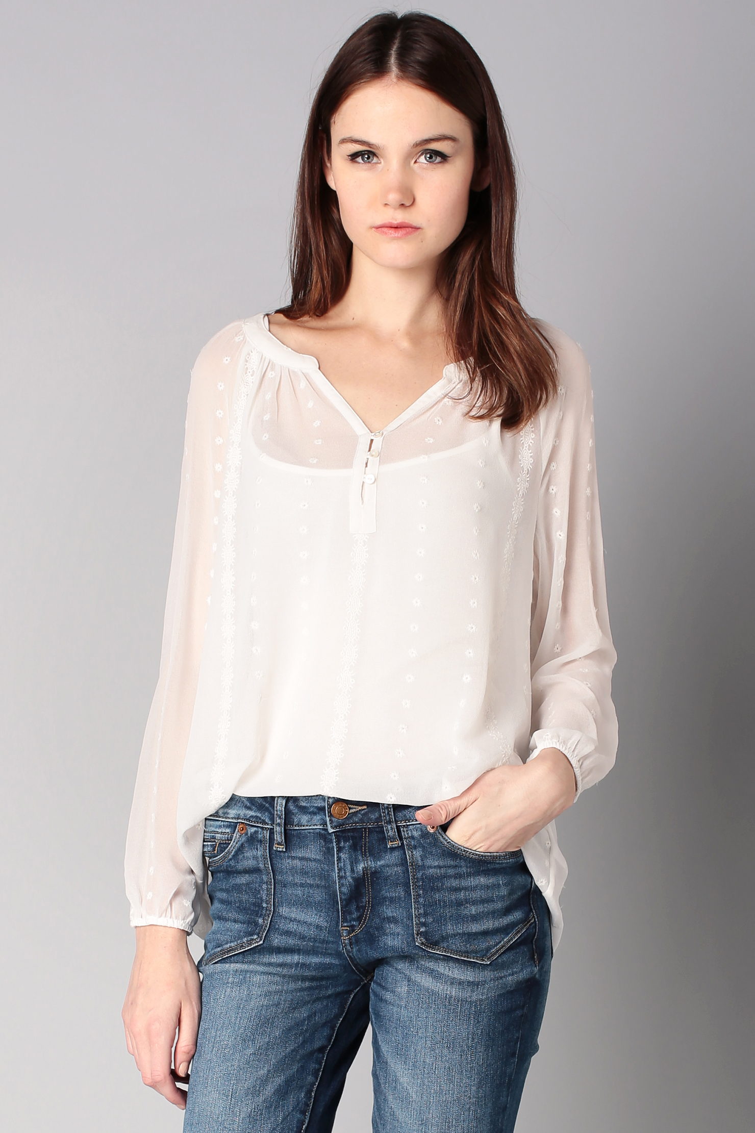 Esprit Shirt / Blouse in White | Lyst
