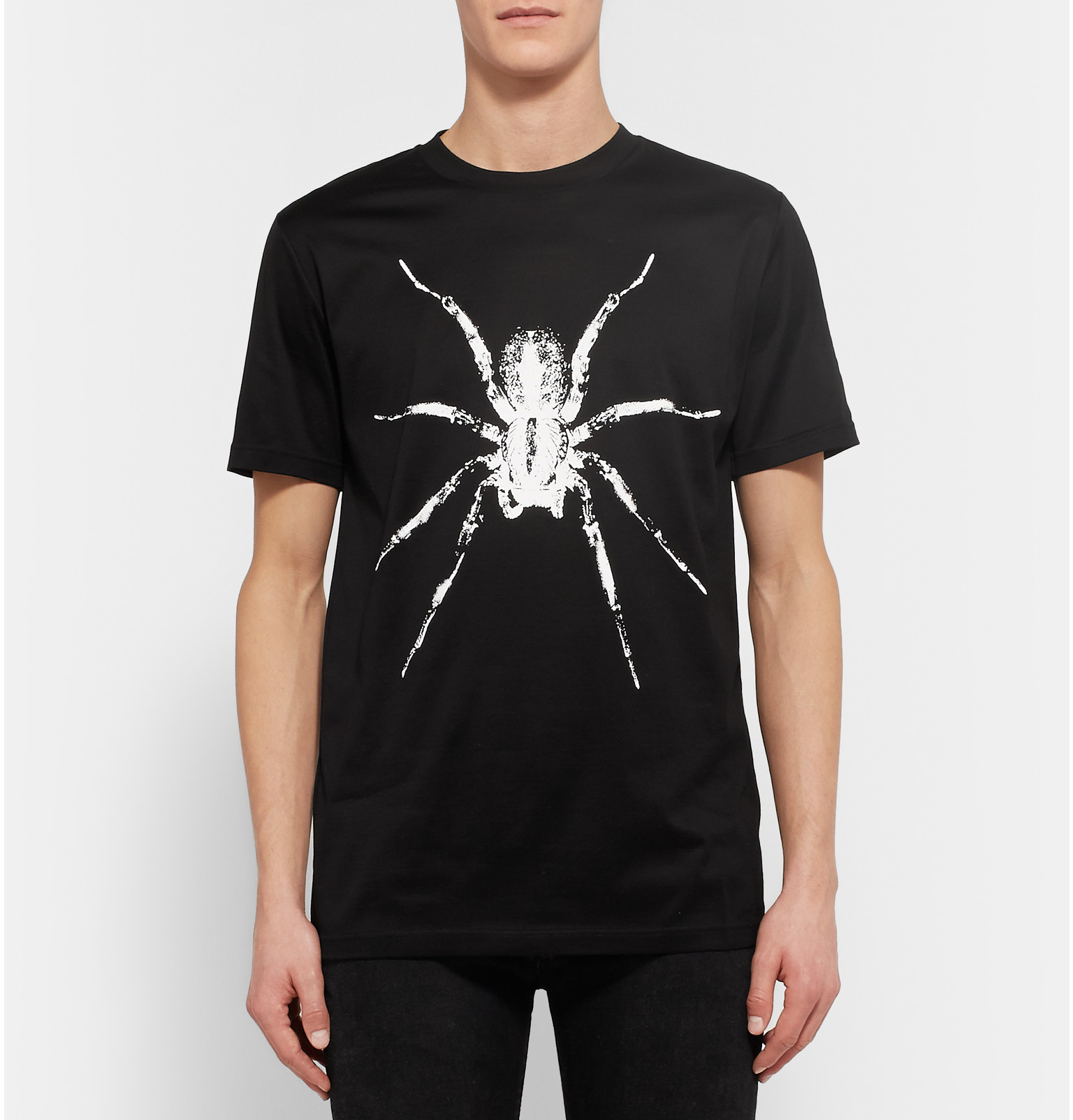 Lanvin Spider Print T-shirt in White for Men | Lyst
