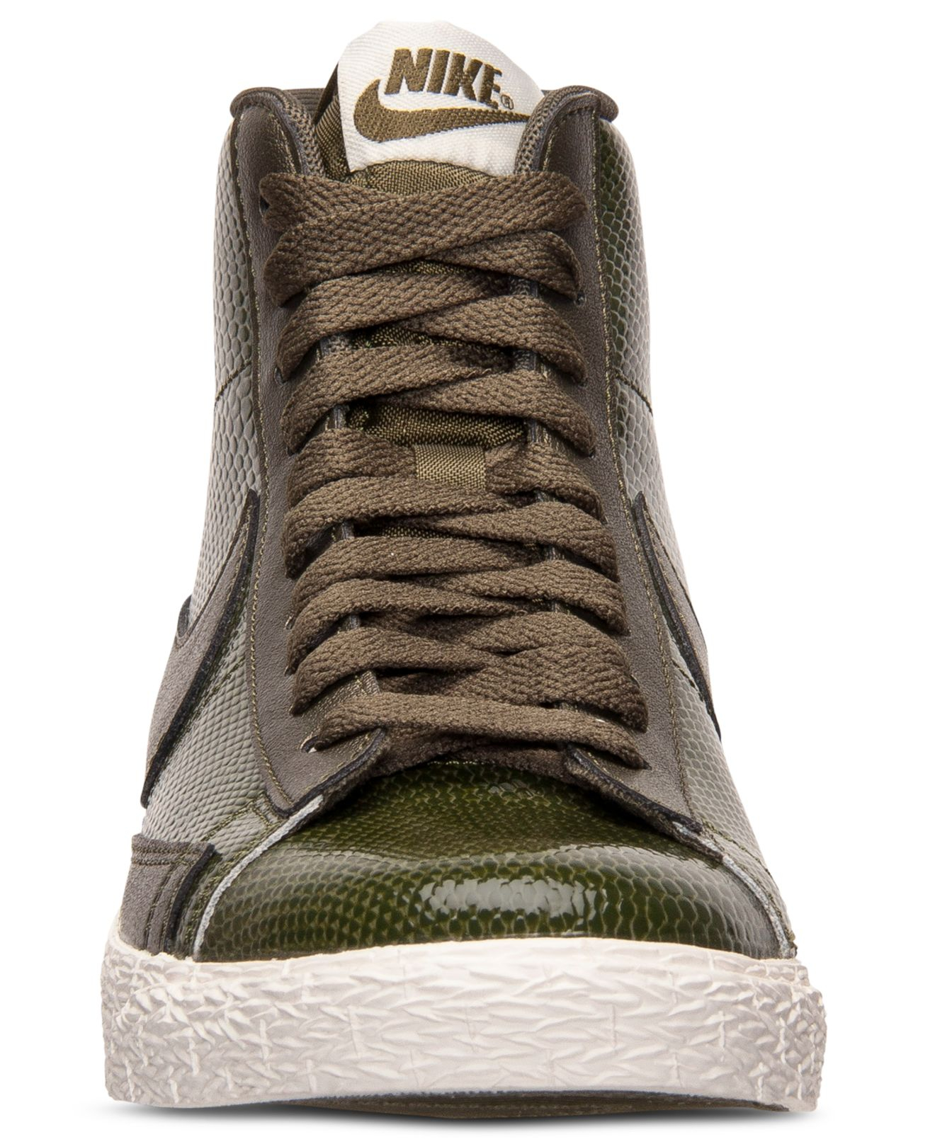 nike blazer mid womens green