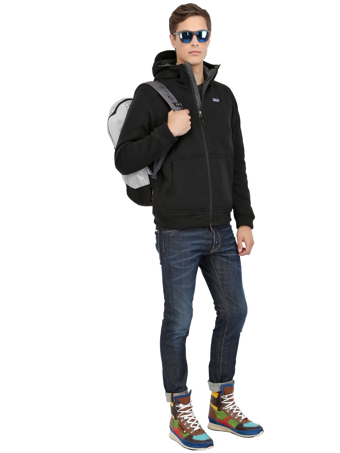 patagonia hooded fleece jacket