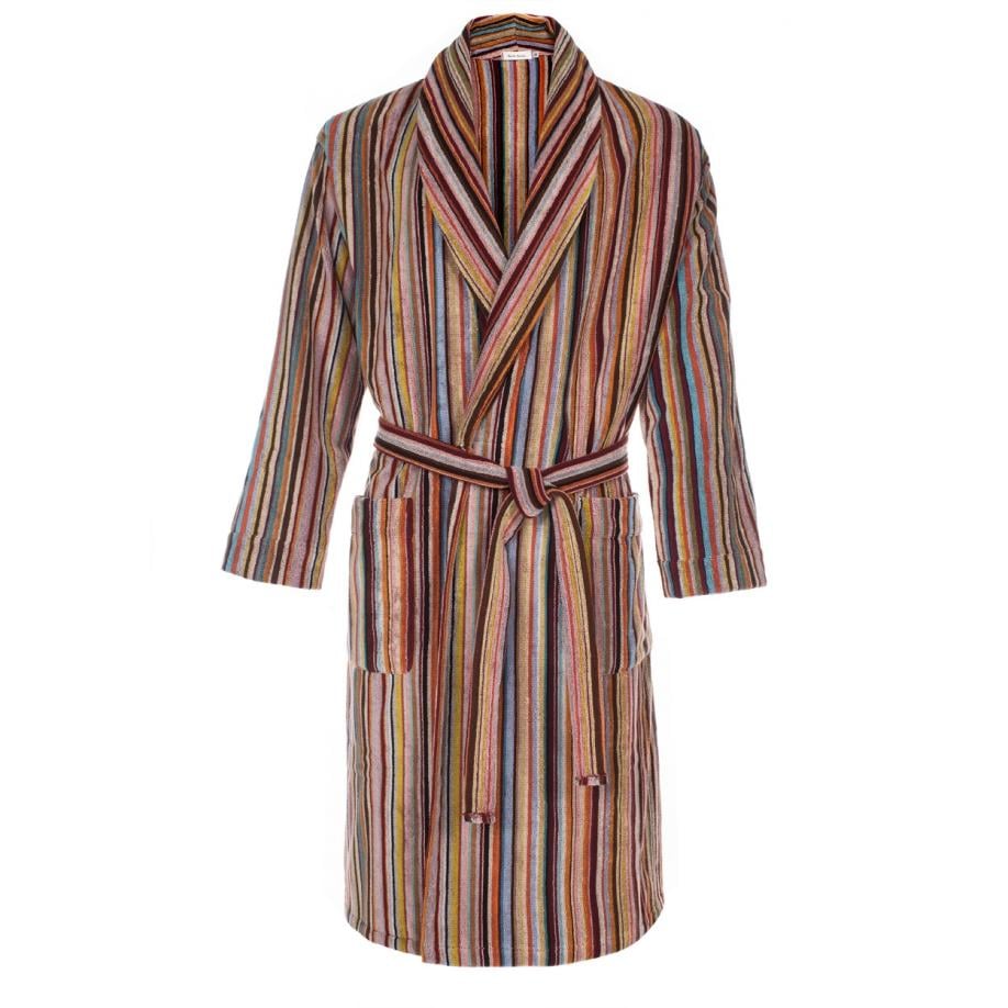 Paul smith Men's Signature Striped Towelling Dressing Gown in ...