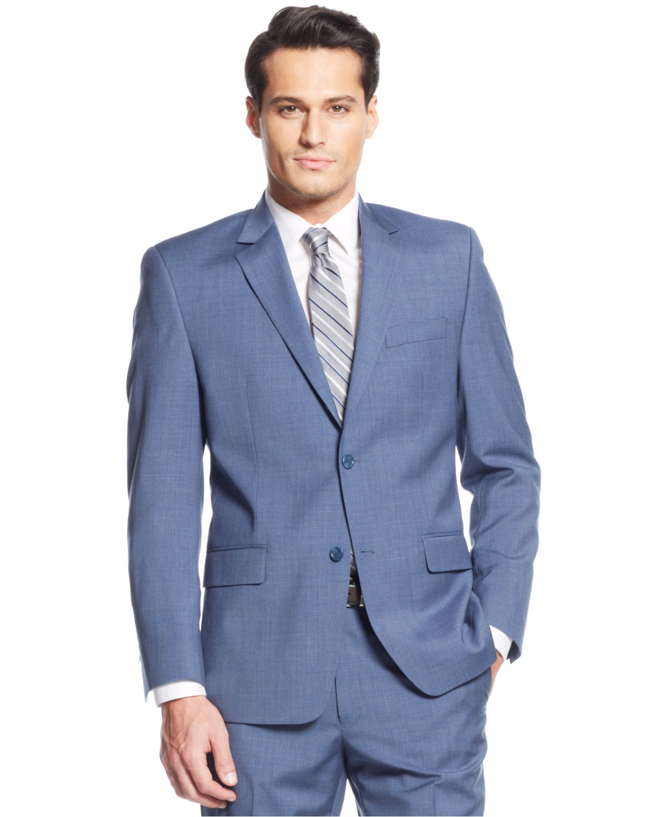 Michael kors Michael Mid-Blue Suit in Blue for Men | Lyst