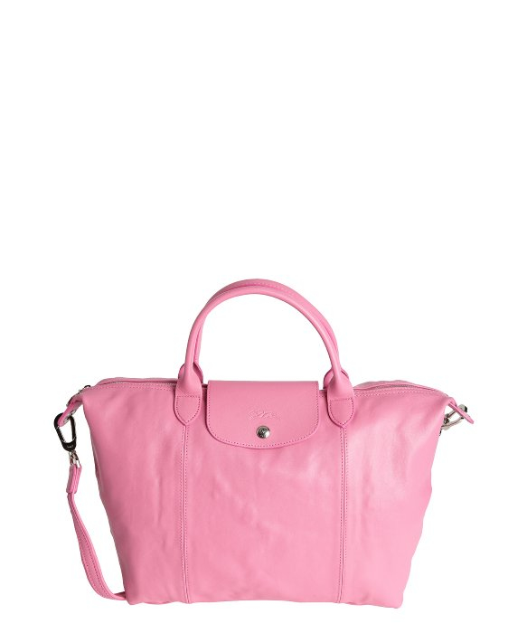 longchamp le pliage hot pink