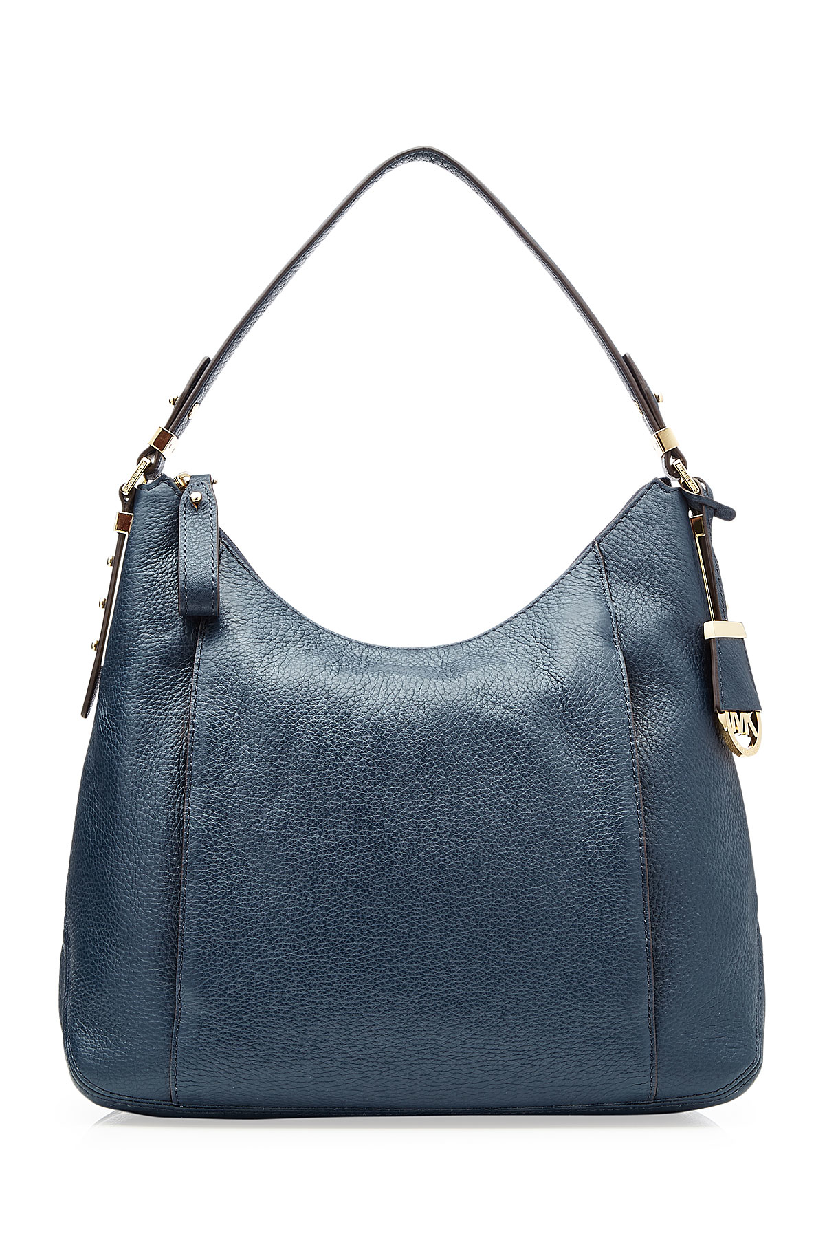 Lyst Michael Michael Kors Leather Bowery Large Hobo Bag Blue in Blue
