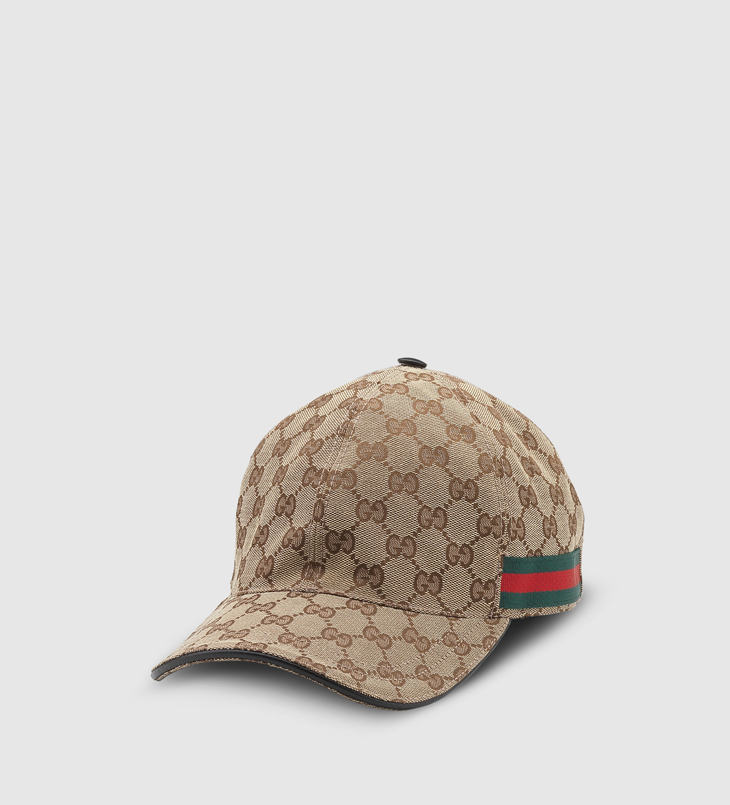 gucci original gg canvas baseball hat