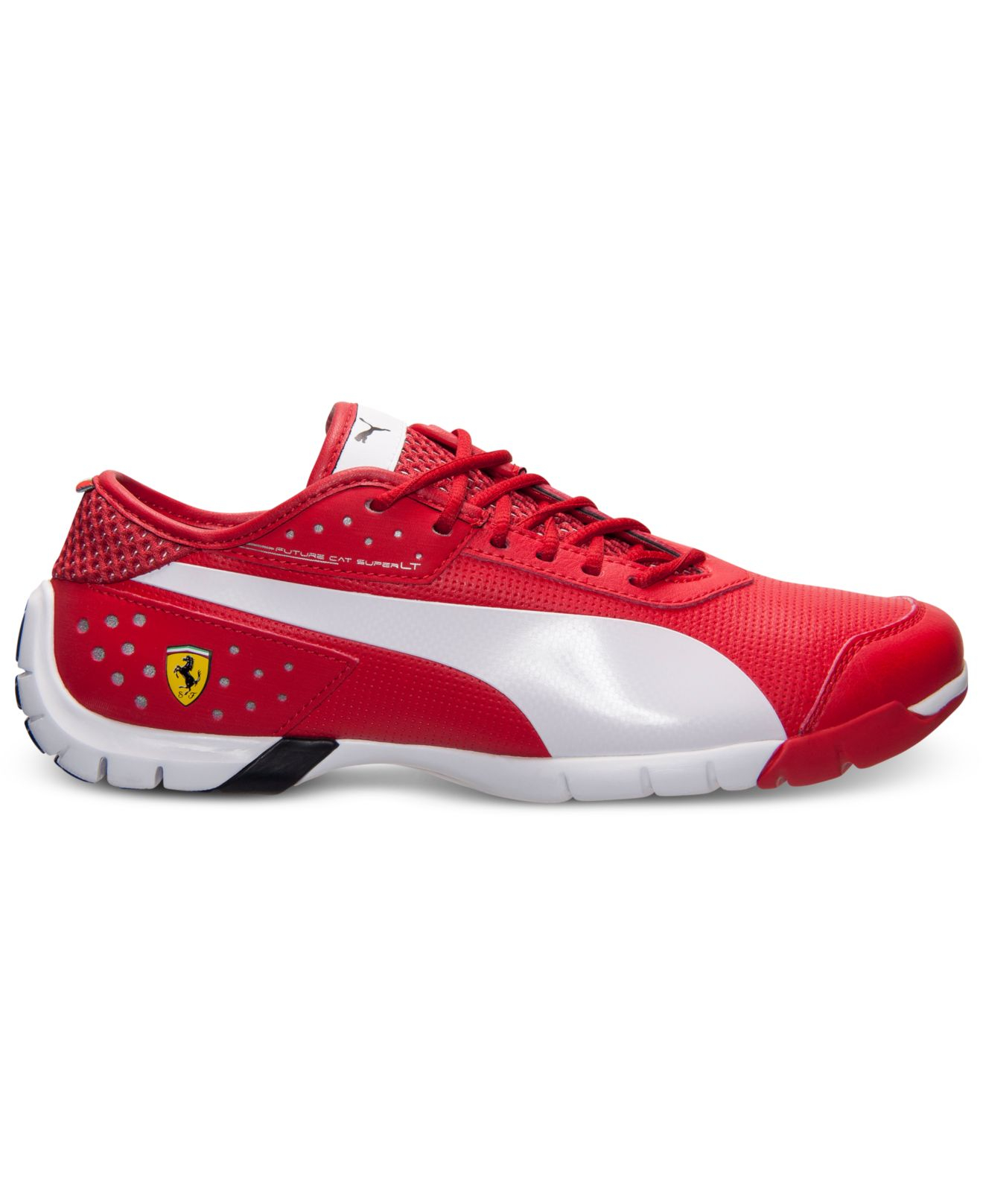 puma sf future cat red sneakers