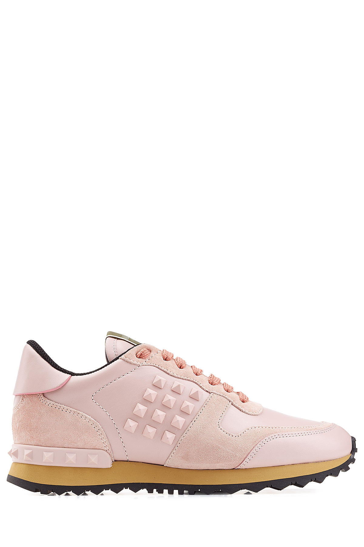 womens pink valentino trainers