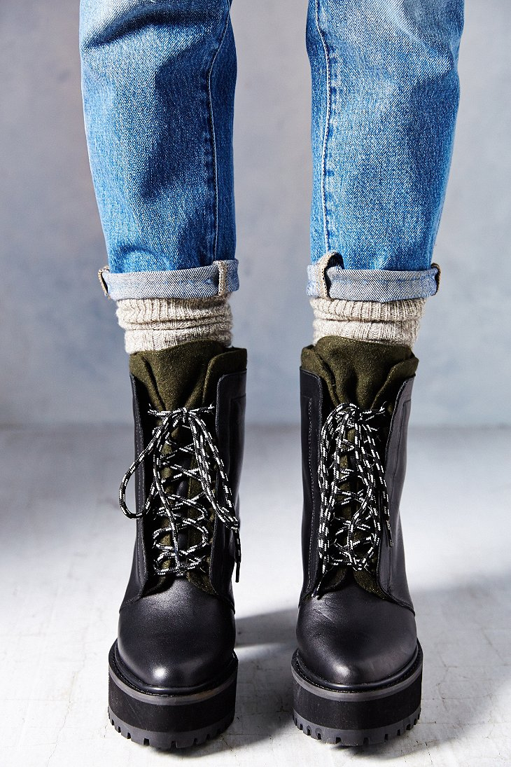 shellys london tyra combat boot
