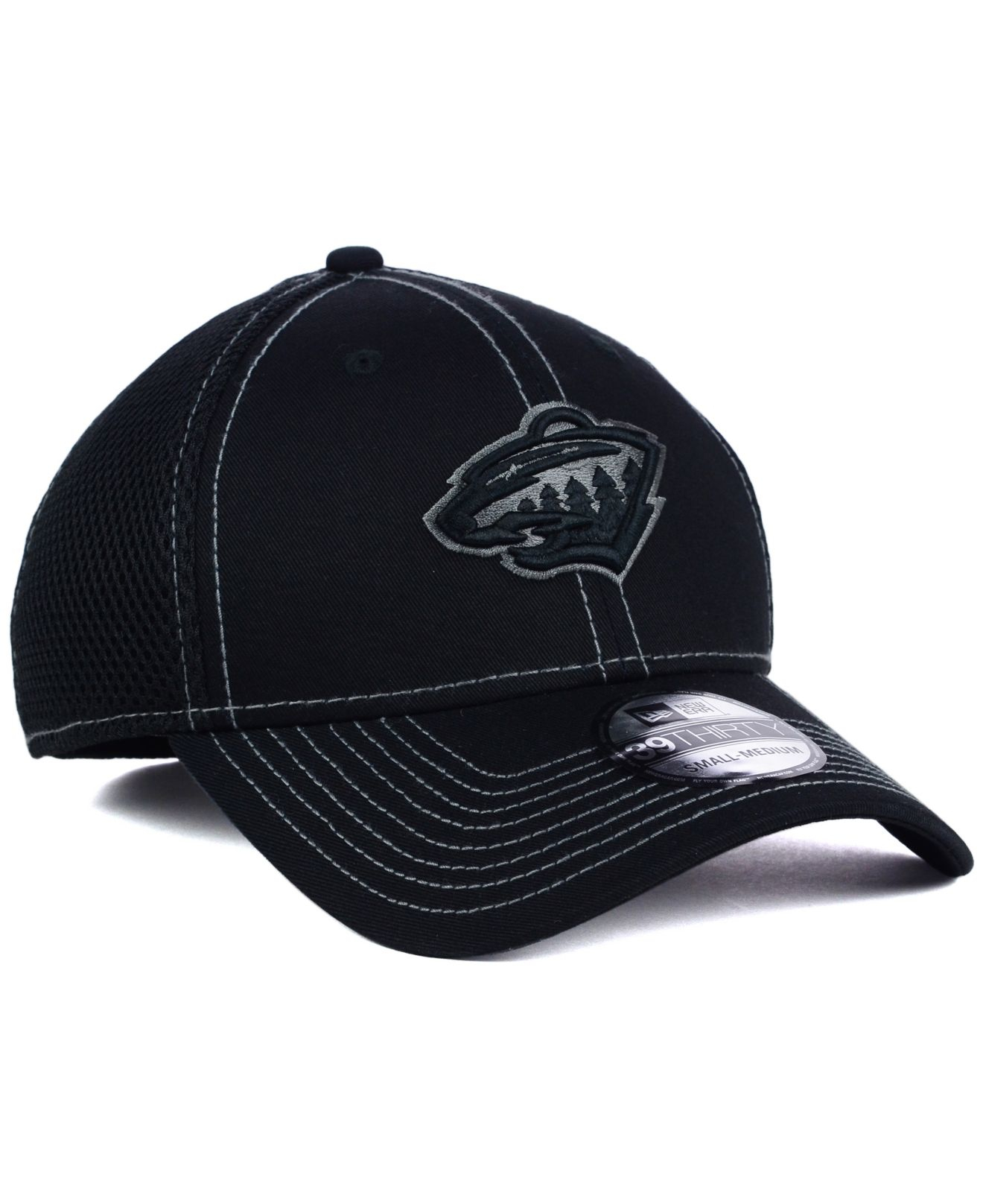 KTZ Minnesota Wild 2-tone Neo 39thirty Cap in Black for Men | Lyst