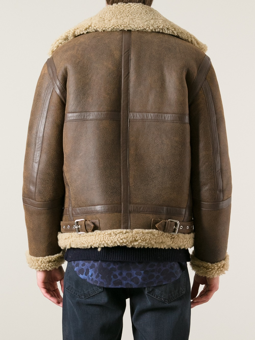 Lyst - Acne studios 'Ian Shearling' Jacket in Brown for Men