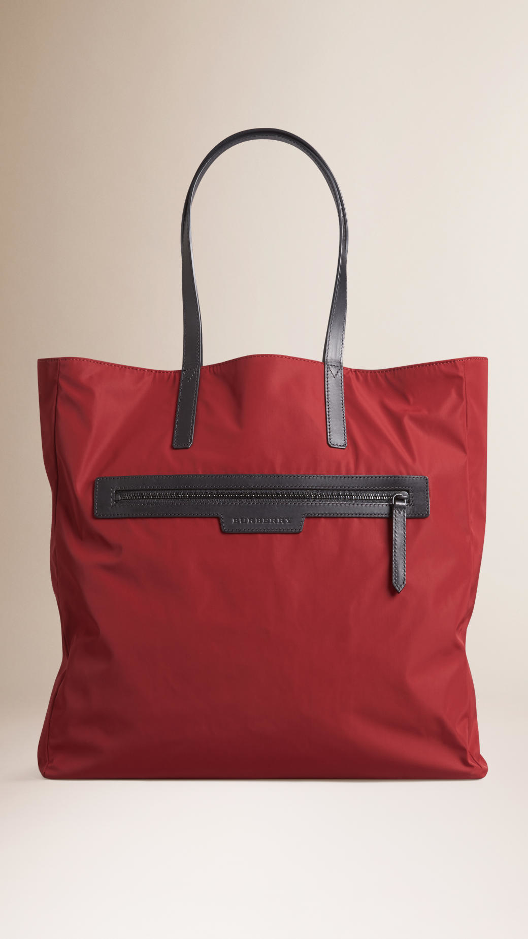 Burberry Reversible Lightweight Tote Bag in Red for Men | Lyst