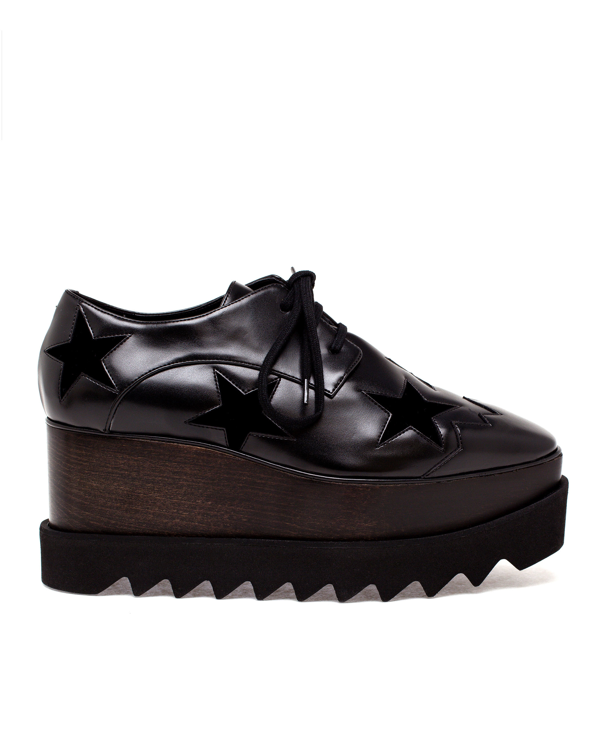 Stella McCartney Scarpa Star Shoes in Black | Lyst