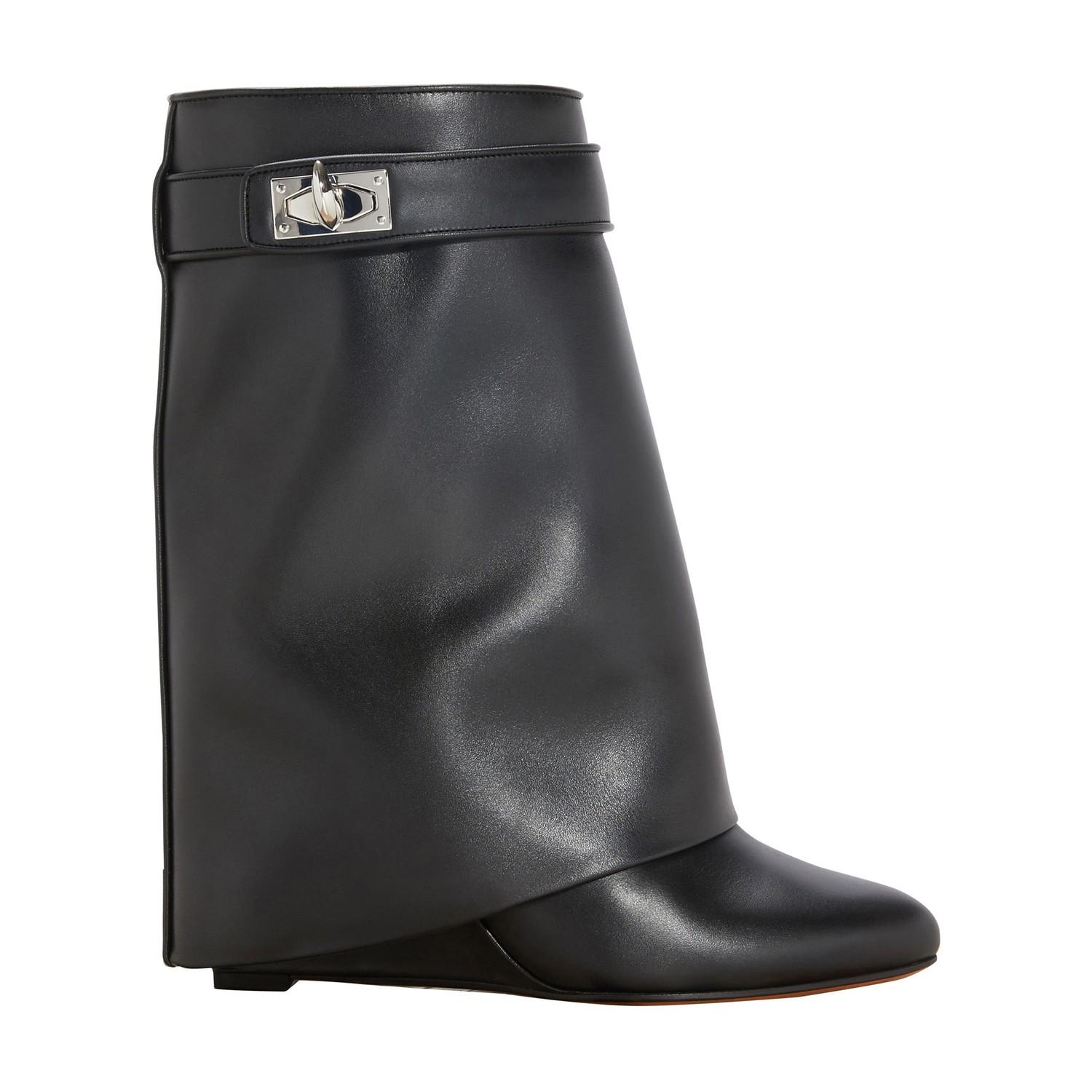 Givenchy Shark Lock Pant Boots in Black | Lyst