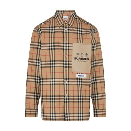 Burberry Long Sleeve Shirt for Men | Lyst