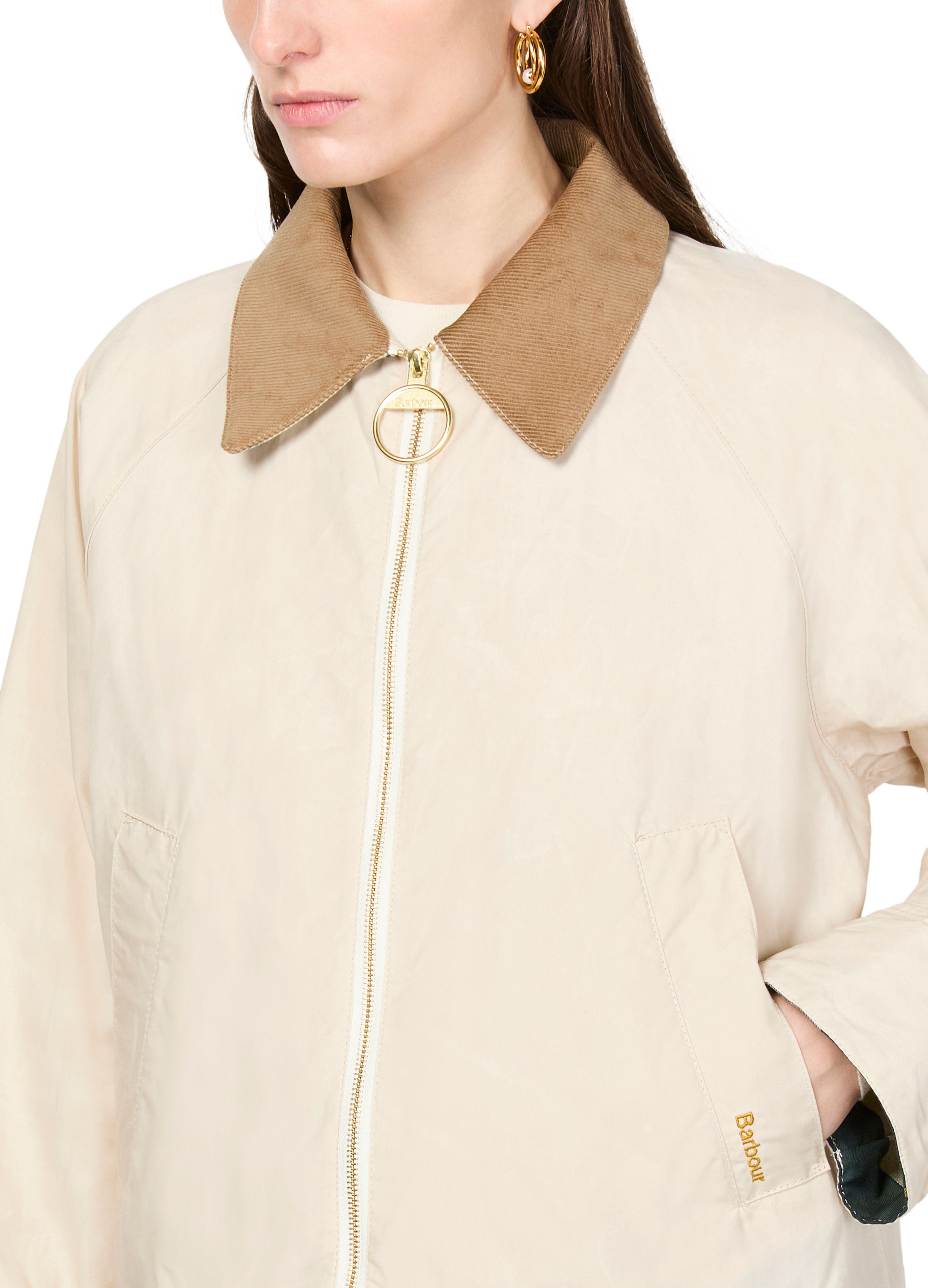 Barbour Catlin Showerproof Jacket in Natural | Lyst
