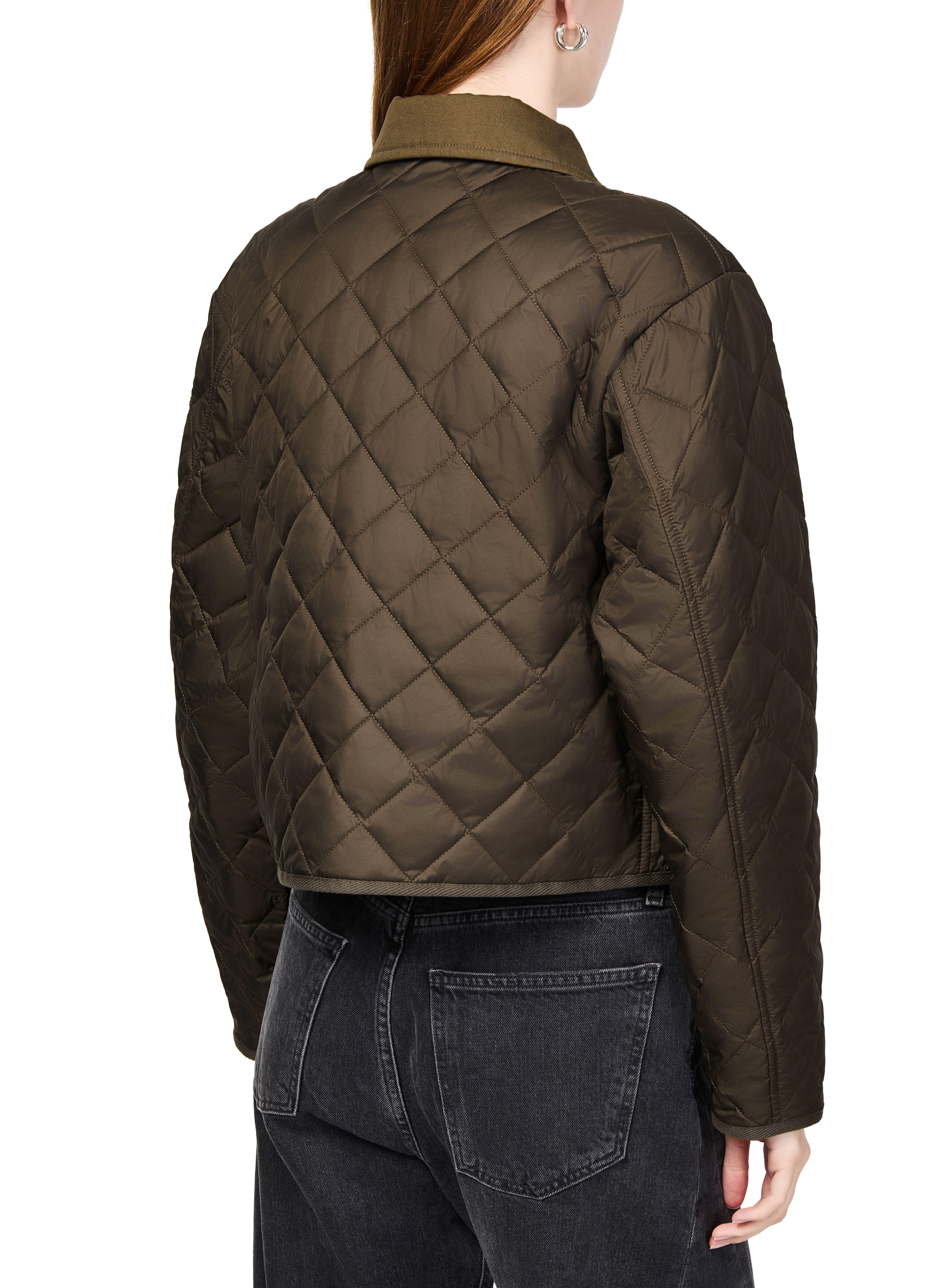 Moncler Chitre Quilted Jacket in Green | Lyst Moncler Chitre Quilted Jacket in Green | Lyst