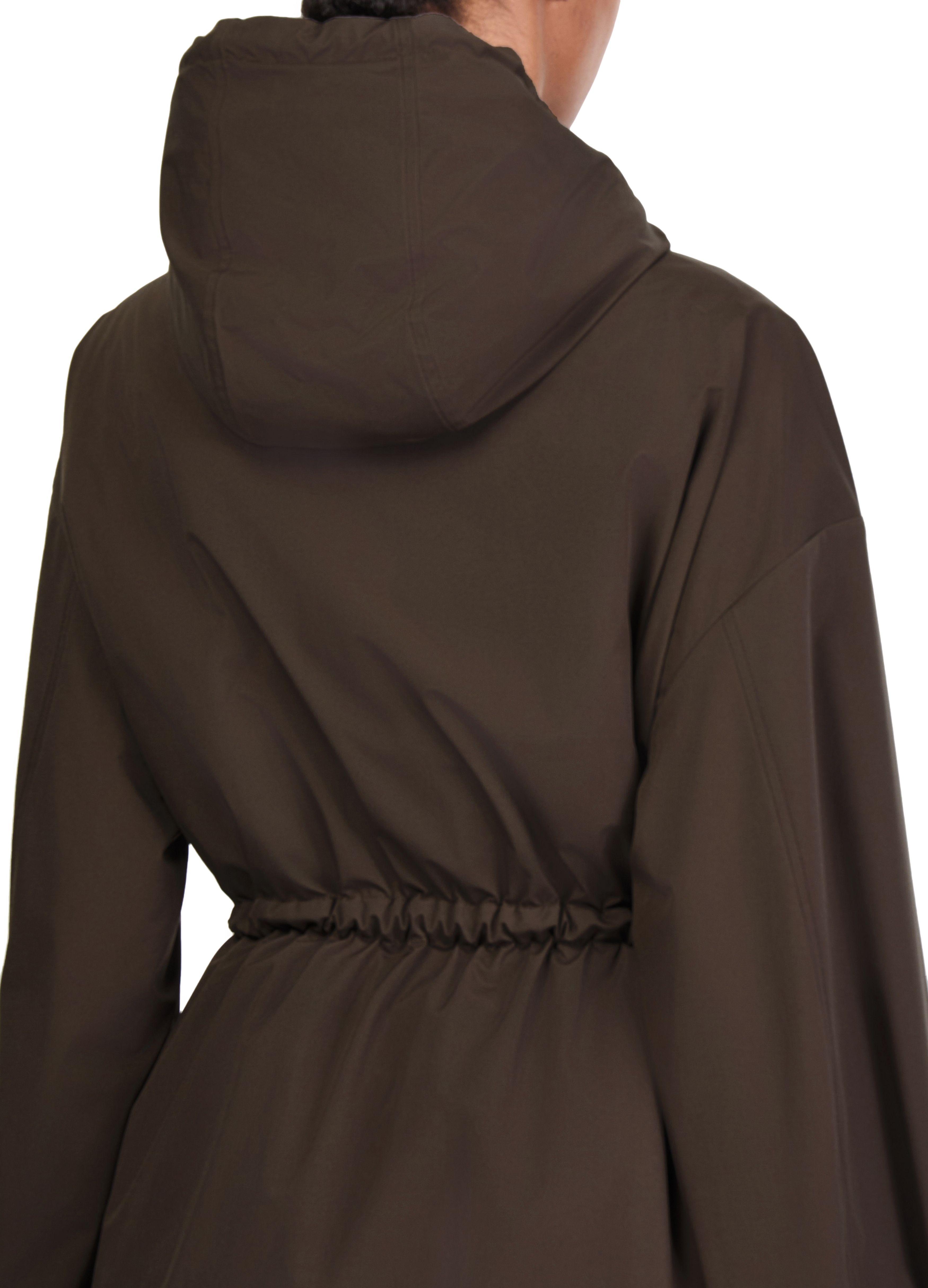 【関税&送料込】Moncler Brown Nylon Sainbel Parka Moncler Parka coats for Women | Online Sale up to 40% off | Lyst