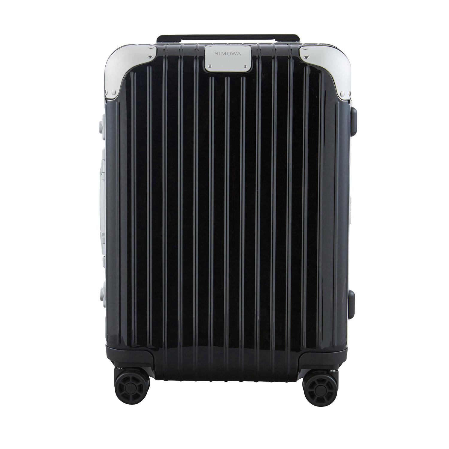 black rimowa luggage