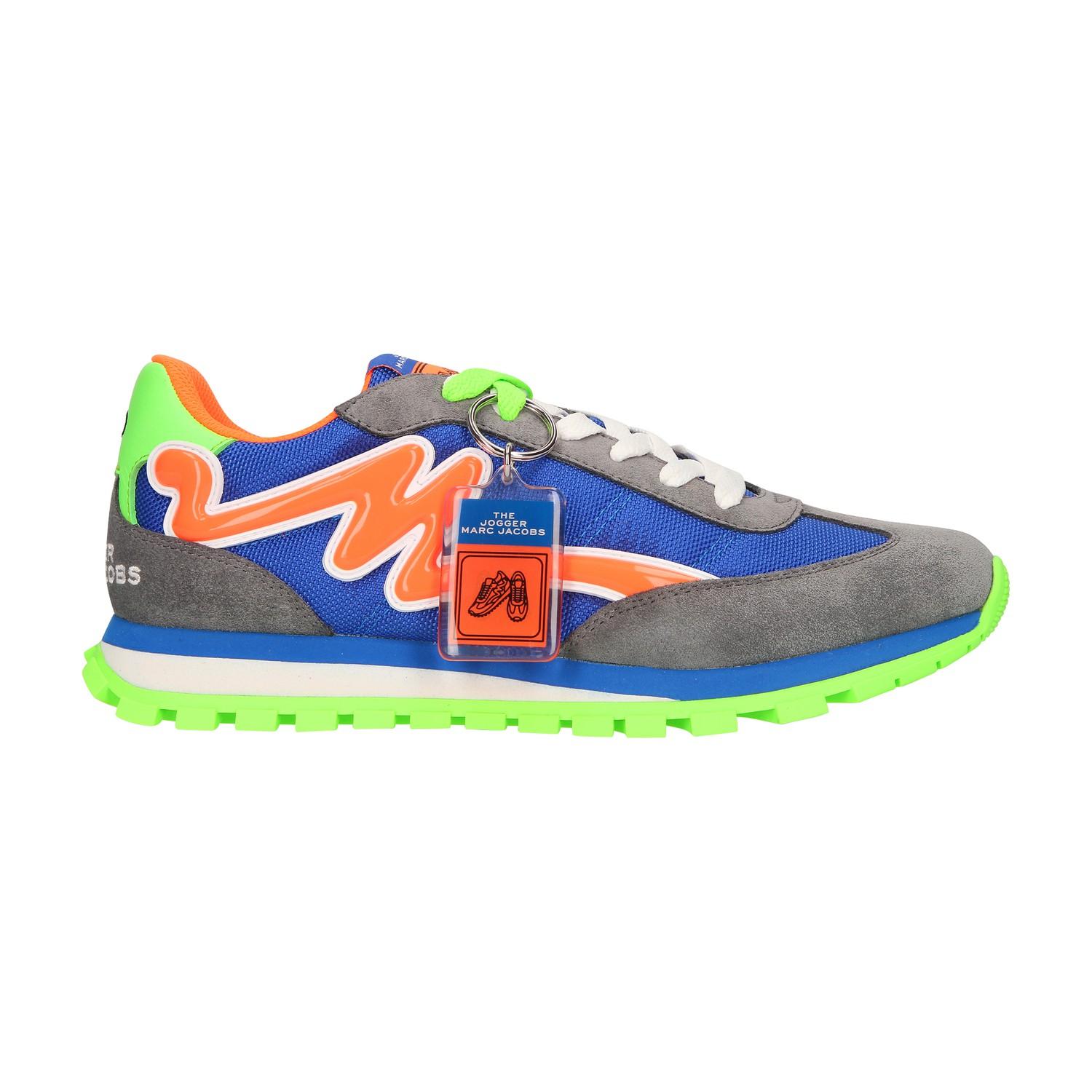 Marc Jacobs The Jogger Colorblock Sneakers In Blue
