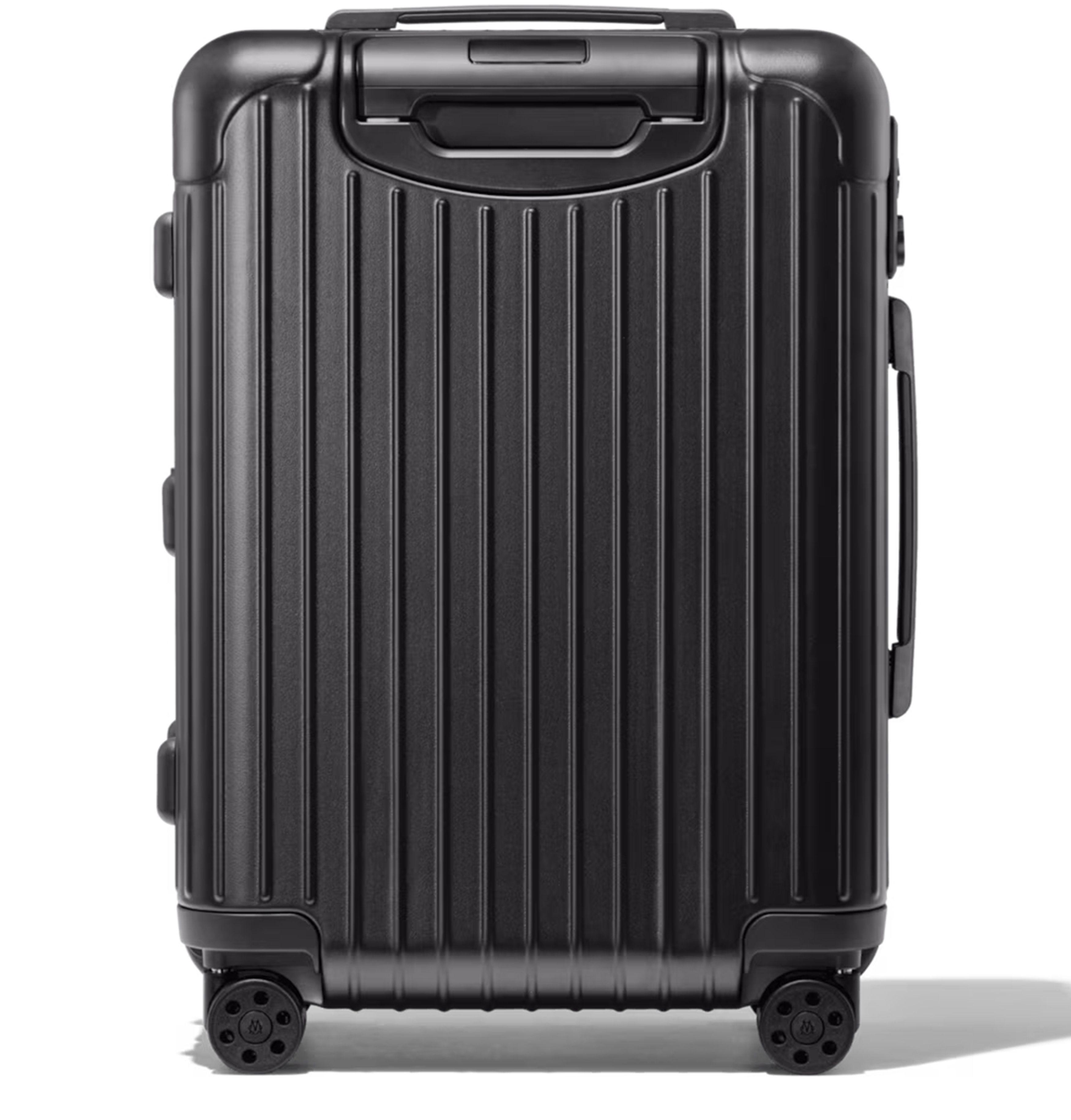 【美品】RIMOWA リモワEssential LITE  Cabin 4輪 黒 3-5泊] リモワ エッセンシャルライト 59L ブラック 4輪 RIMOWA