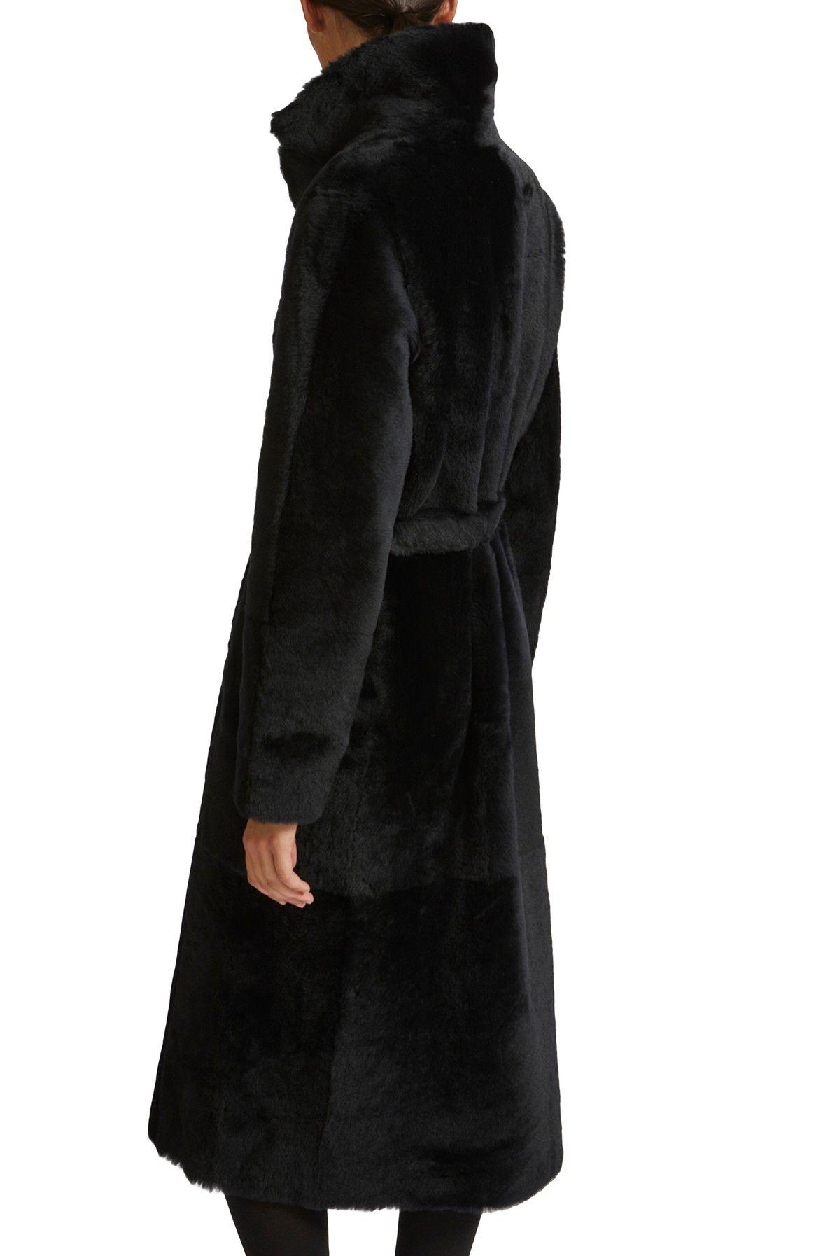 Yves salomon hot sale reversible shearling coat