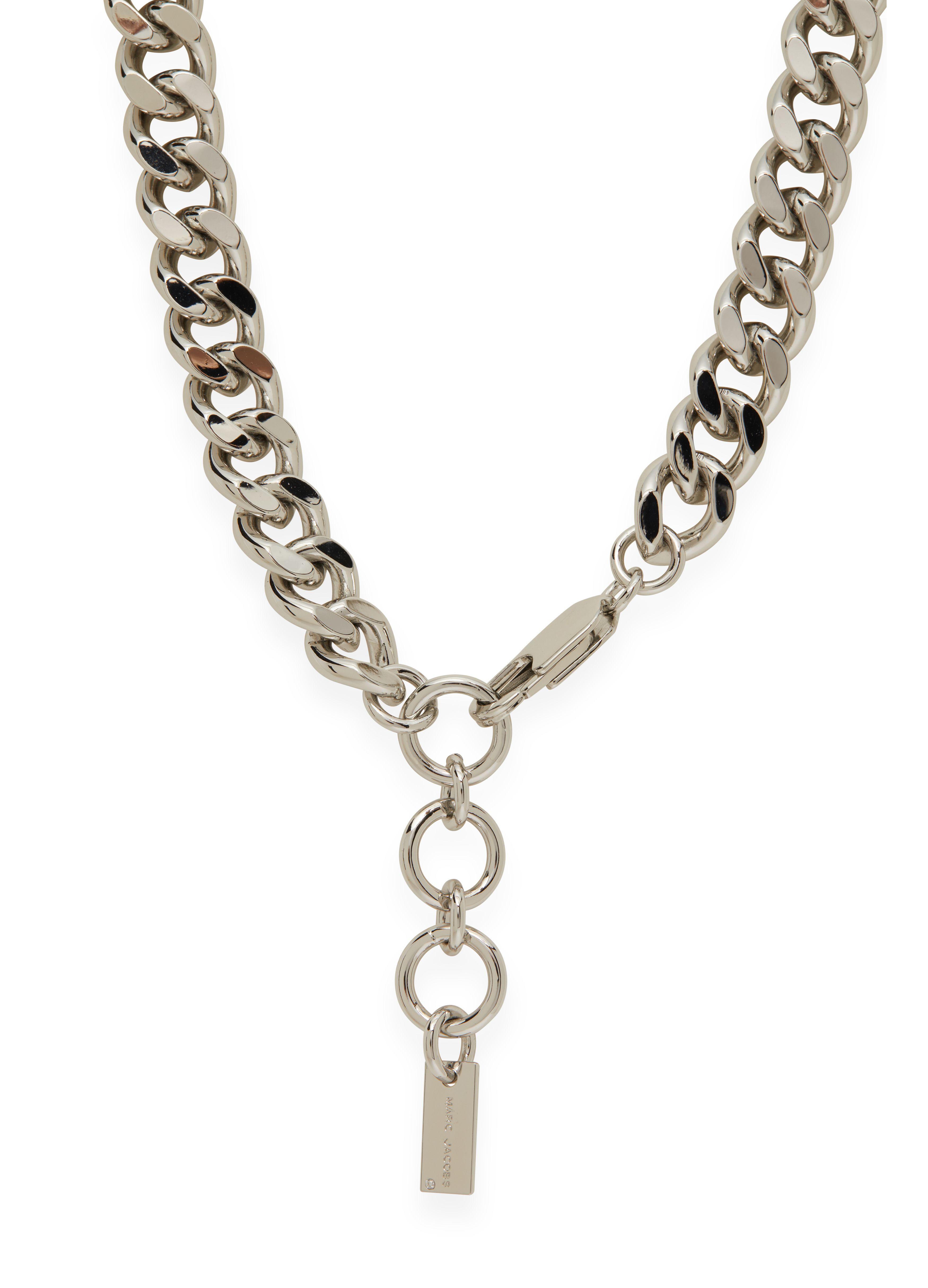 Marc Jacobs Tote Bag Goldfish Necklace in Metallic | Lyst